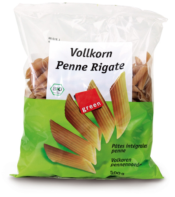 PENNE INTEGRALE DIN GRAU DUR BIO 500G