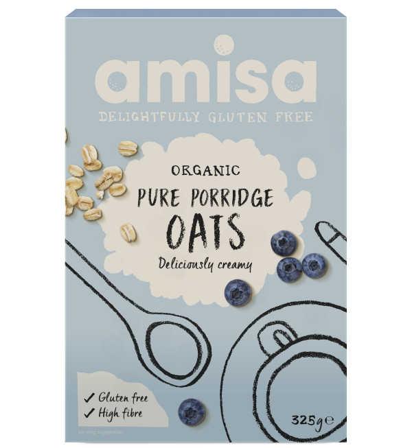 PORRIDGE DIN OVAZ FARA GLUTEN BIO 325G