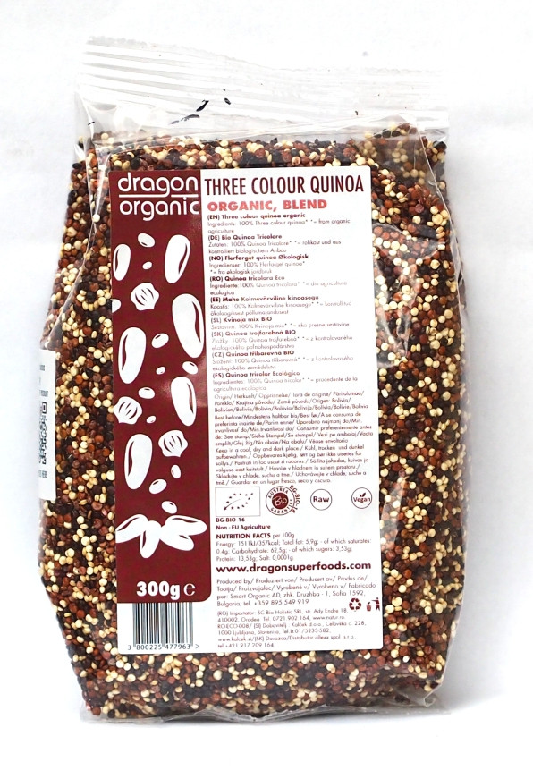 QUINOA TRICOLORA BIO 300G