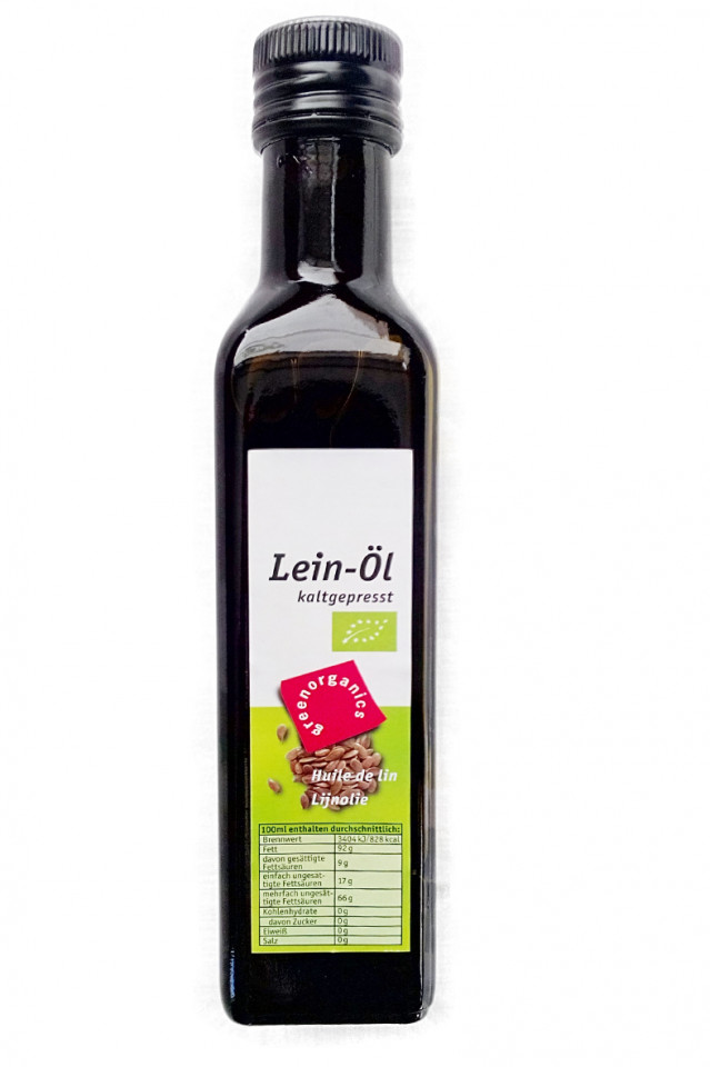 ULEI DIN SEMINTE DE IN PRESAT LA RECE BIO 250ML