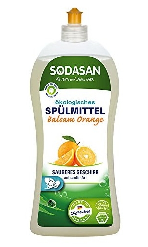 DETERGENT VASE LICHID CU BALSAM BIO PORTOCALA 1L
