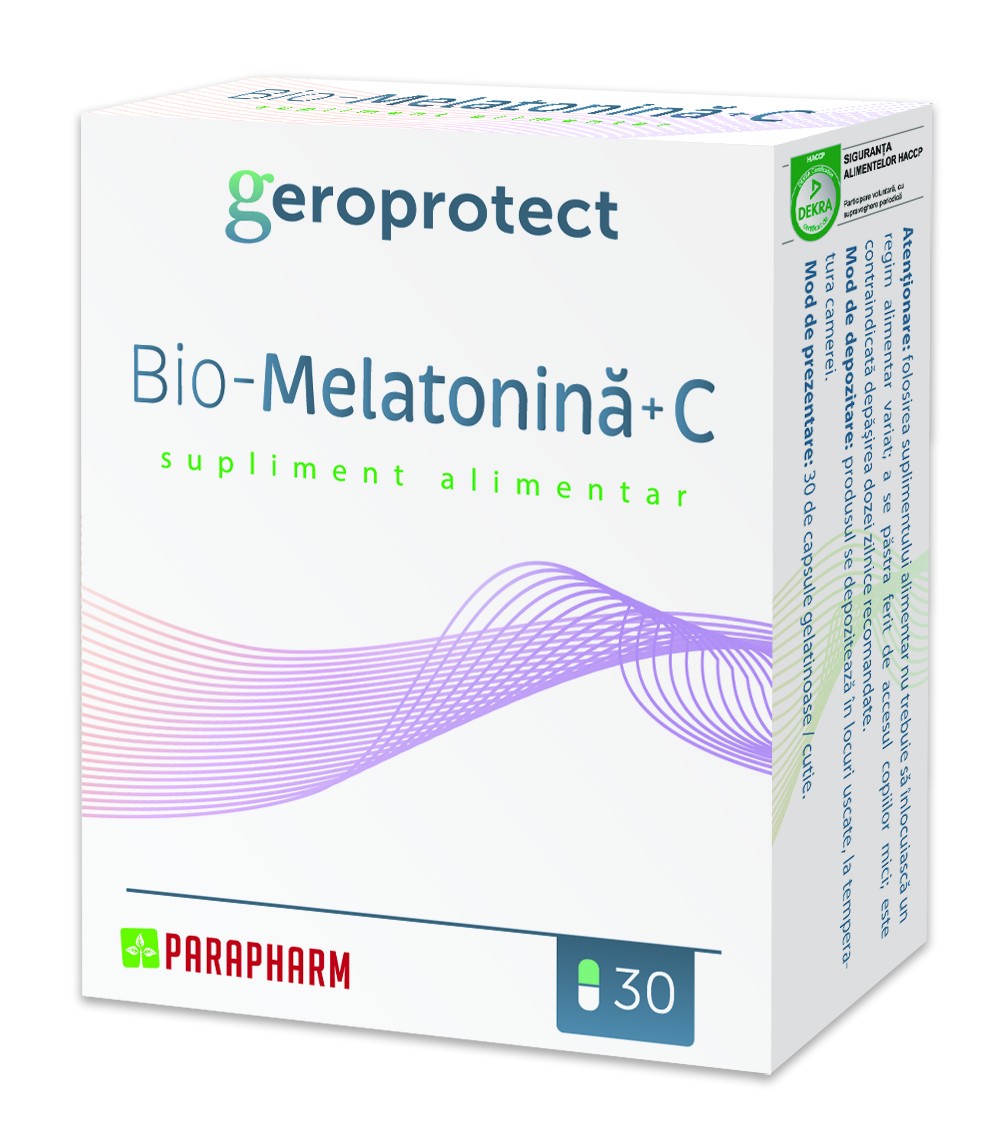 BIO-MELATONINA+C 30CPS