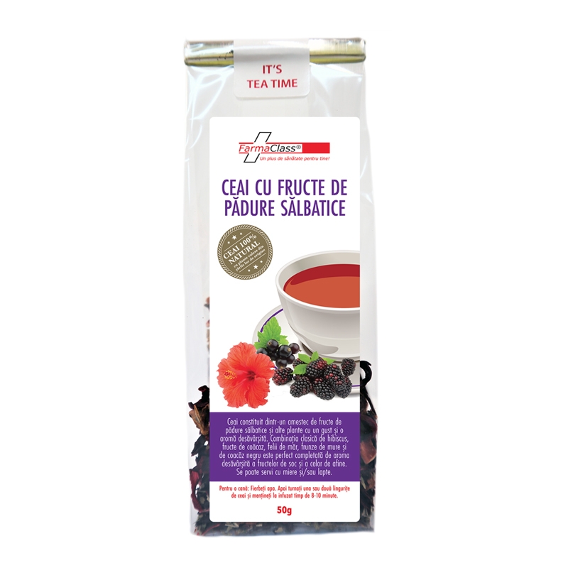 CEAI CU FRUCTE DE PADURE SALBATICE 50GR