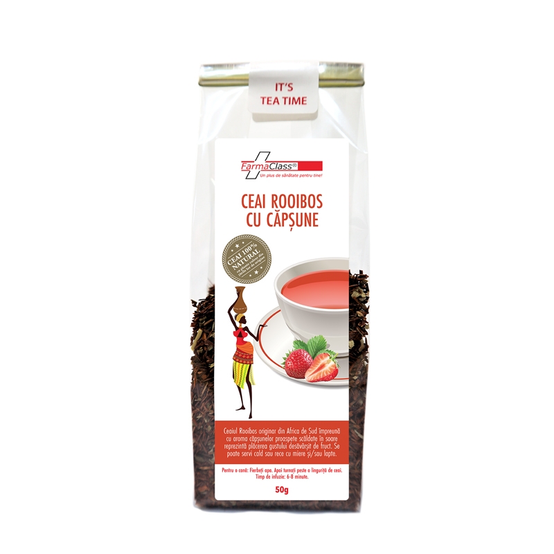CEAI ROOIBOS CU CAPSUNE 50GR