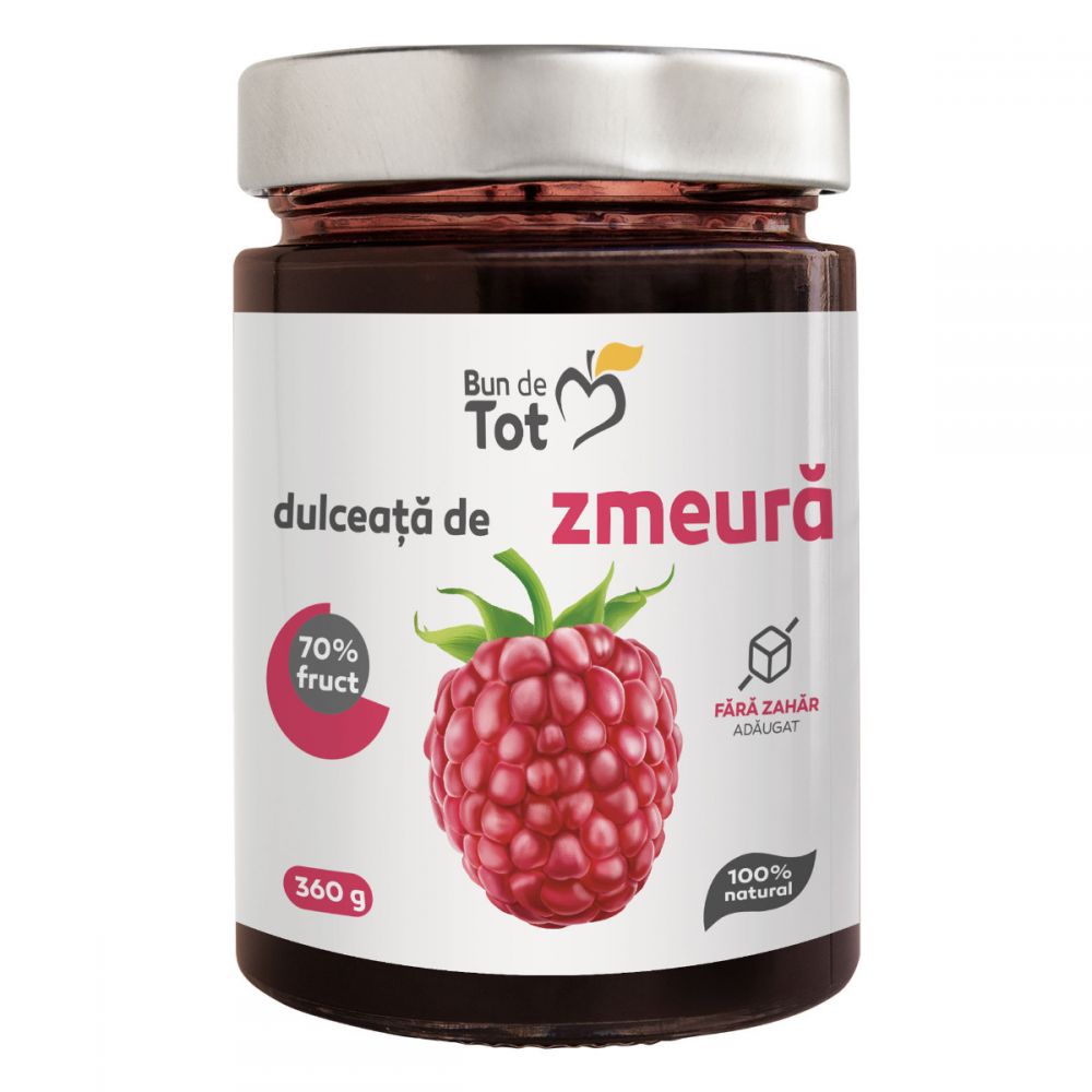 DULCEATA ZMEURA FARA ZAHAR 360GR