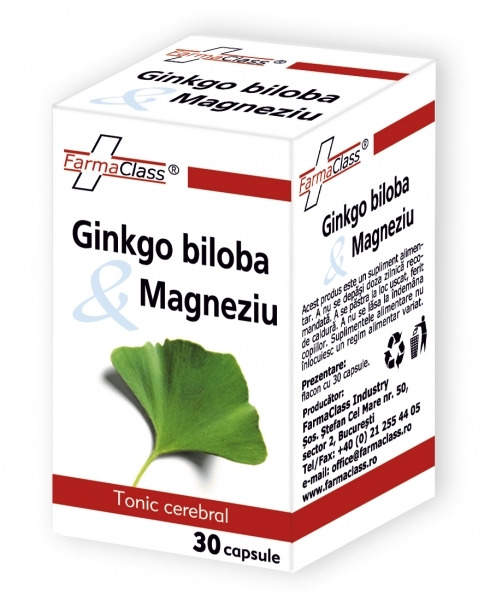 GINKGO BILOBA&MAGNEZIU 30CPS