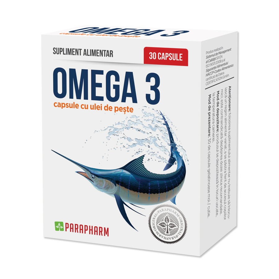 OMEGA 3(ULEI PESTE) 30CPS