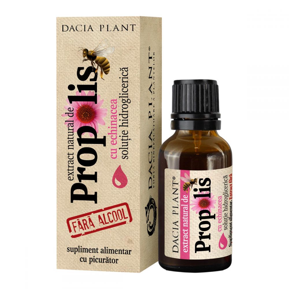 EXTRACT PROPOLIS +ECHINACEA FARA ALCOOL PICURATOR 20ML