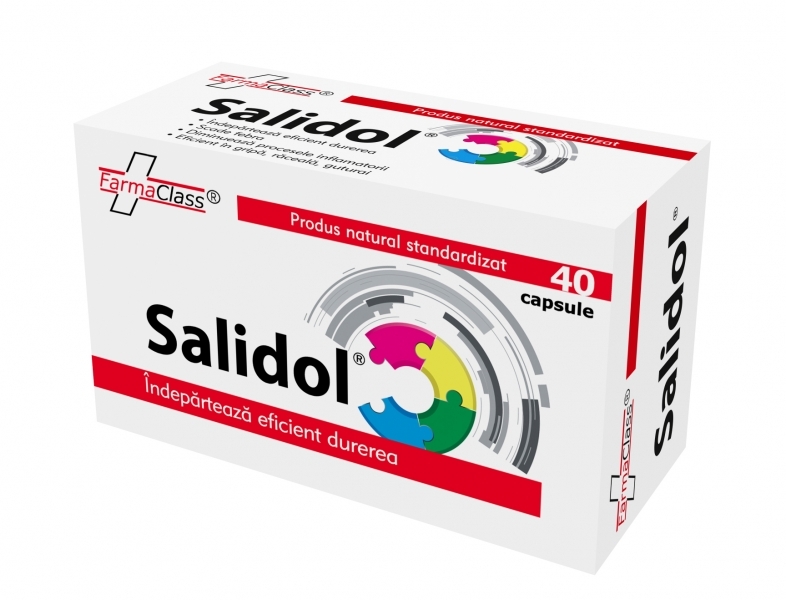 SALIDOL 40CPS (ASPIRINA NATURALA)