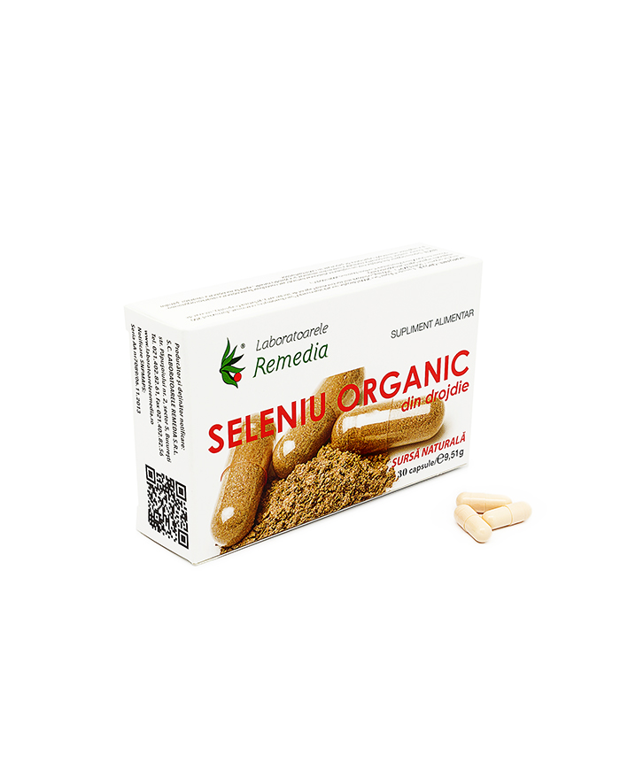 SELENIU ORGANIC 200MCG 30CPS