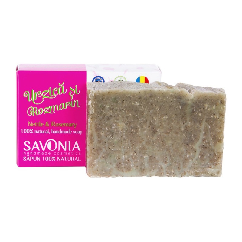 SAMPON SOLID URZICA&ROZMARIN 90GR